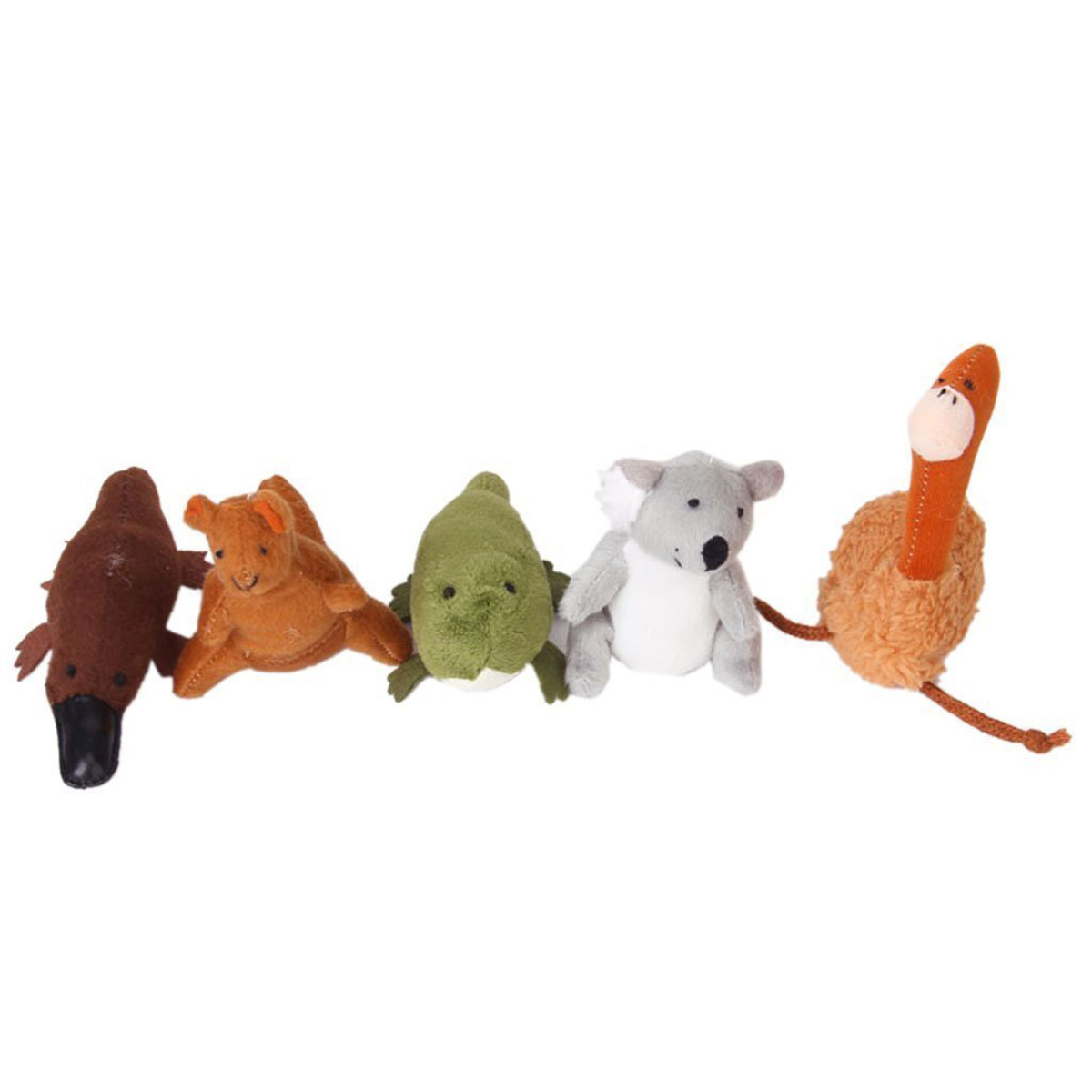 Kangaroo Kids Education - Conjunto de 5 Fantoches de Dedo