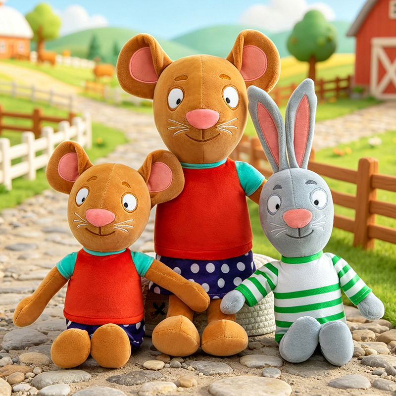 Kids Education Movies - Brinquedos de Pelúcia Kawaii Pip e
