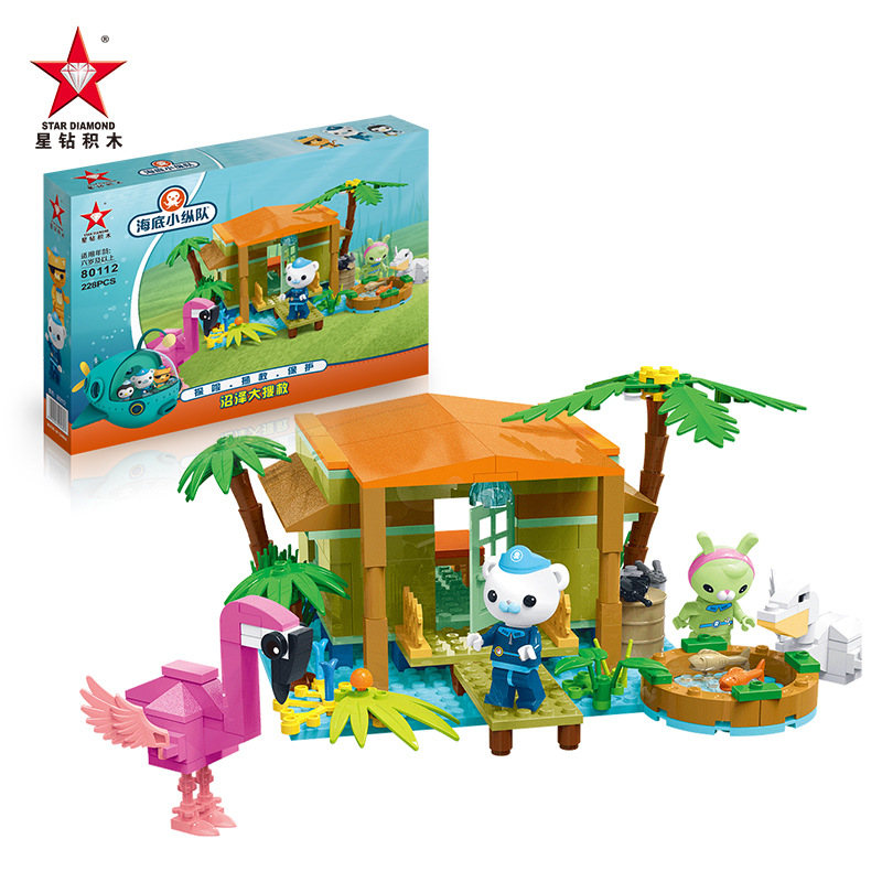Kids Education Movies - Blocos de Montar Octonautas: Brinquedos Educacionais