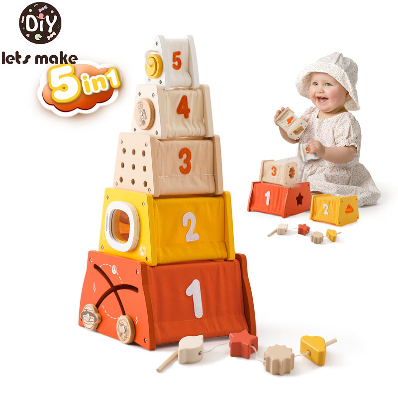 Kids Education Music - Brinquedos Montessori de madeira para crianças,