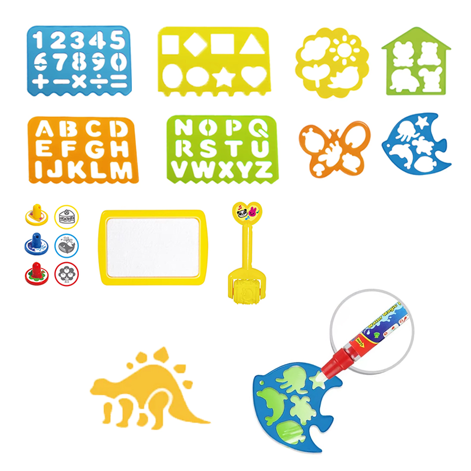 Kids Education Template - Tapete de desenho de água mágico