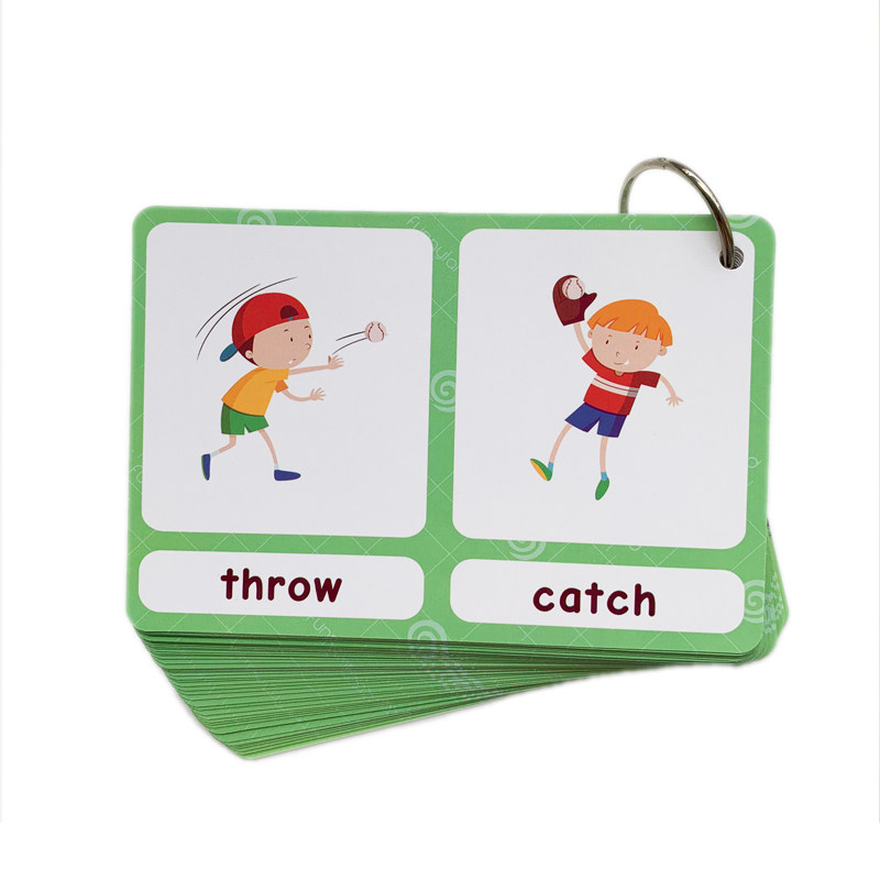100 Cartões de Vocabulário em  - Kids Education Product avaliação e preço