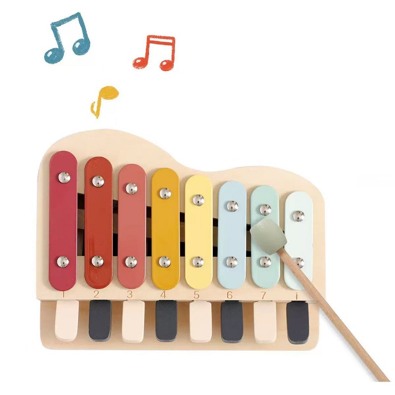 Brinquedo de piano de madeira  - Kids Education Learn Tv avaliação e preço