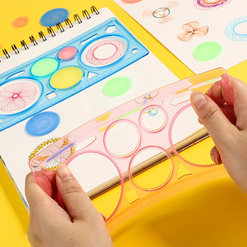 Geometria spirograph desenho e - Kids Education Template avaliação e preço