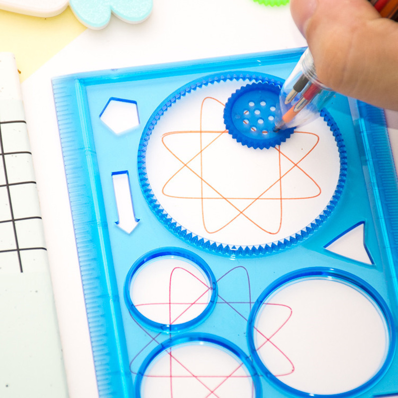 Geometria spirograph desenho e - Kids Education Template avaliação e preço