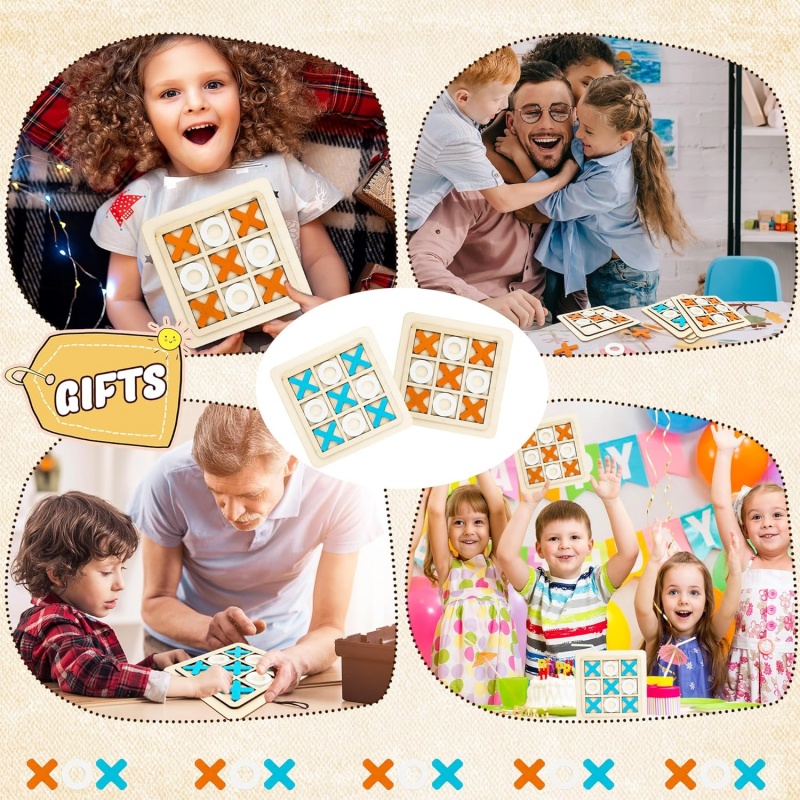 Jogos de madeira tic tac toe,  - Kids Education Template avaliação e preço