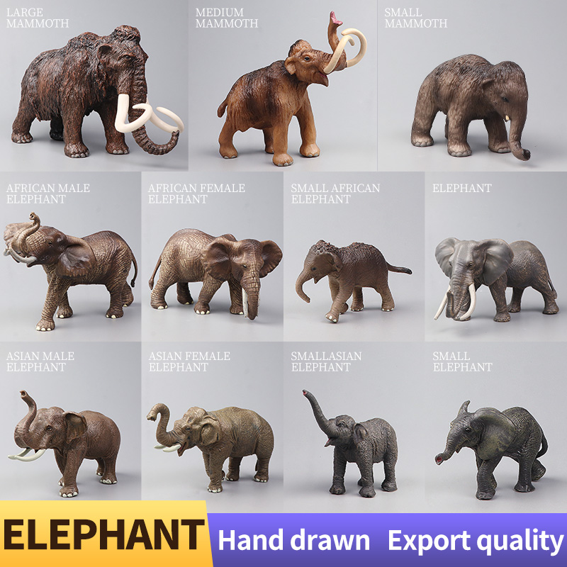 Modelo de Elefante Mamute Gran - Kids Education Movies avaliação e preço