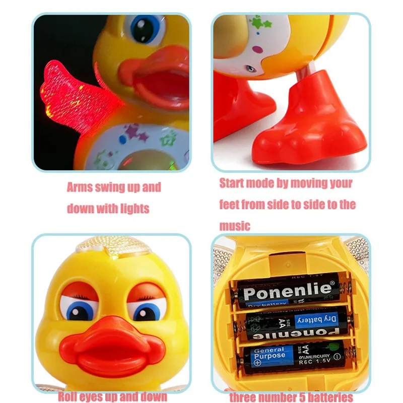 Brinquedo Interativo de Pato D - Kids Education Music avaliação e preço