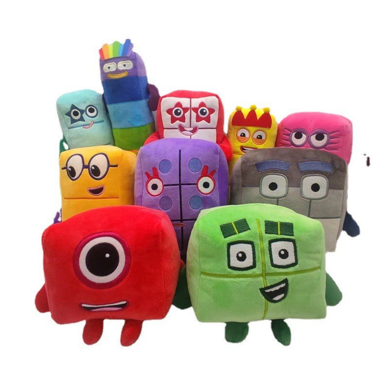 10 peças de Brinquedo de Pelúc - Kids Education Movies avaliação e preço