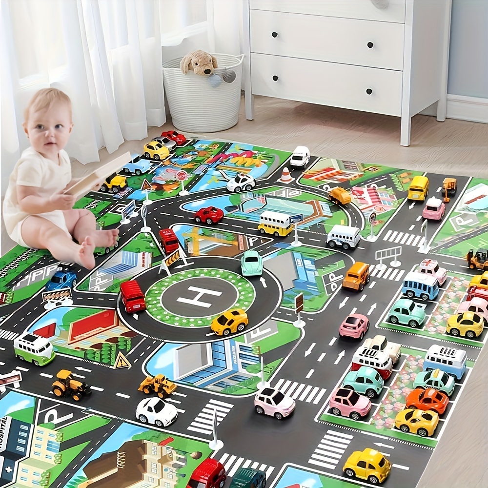 1 peça, tapete de jogo de tráf - Game Educational For Kids Free avaliação e preço
