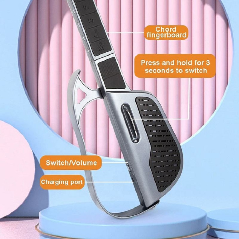 Guitarra inteligente dobrável  - Kids Education Learn Tv avaliação e preço