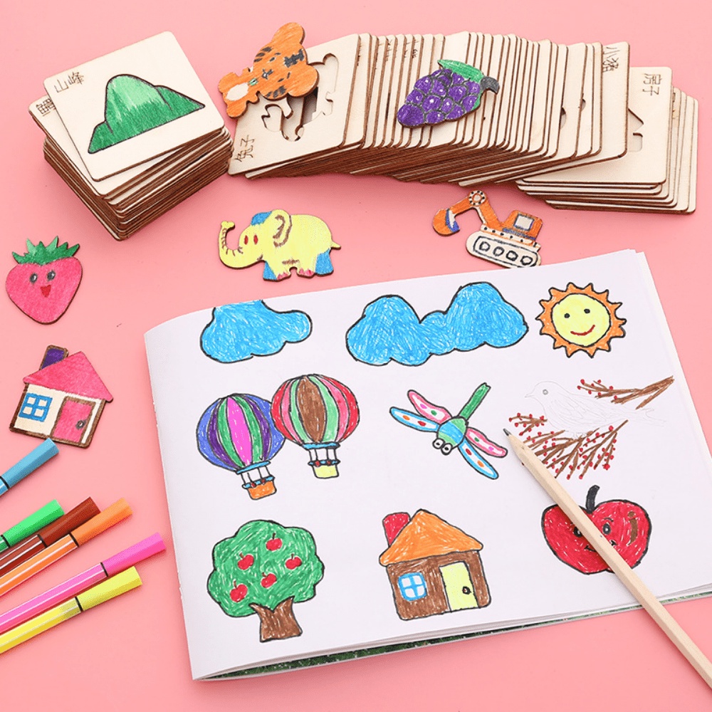 20 pçs crianças desenho brinqu - Kids Education Template avaliação e preço