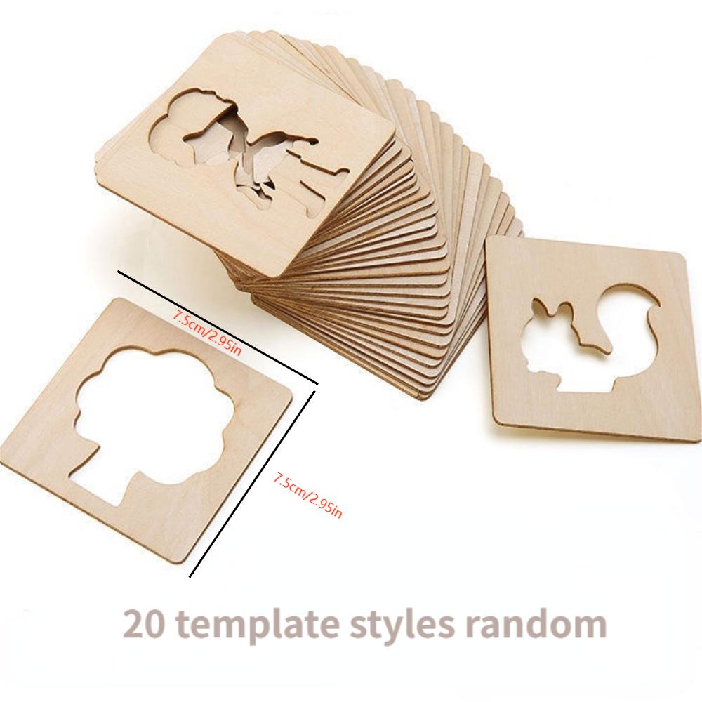 20 pçs crianças desenho brinqu - Kids Education Template avaliação e preço