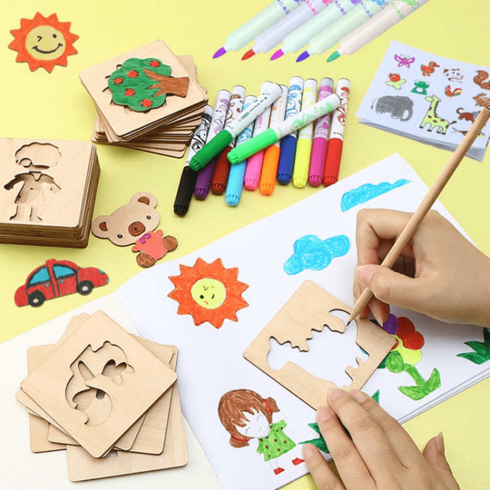 20 pçs crianças desenho brinqu - Kids Education Template avaliação e preço
