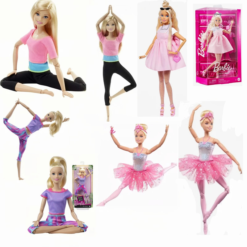 Boneca Barbie autêntica com po - Kids Education Movies avaliação e preço