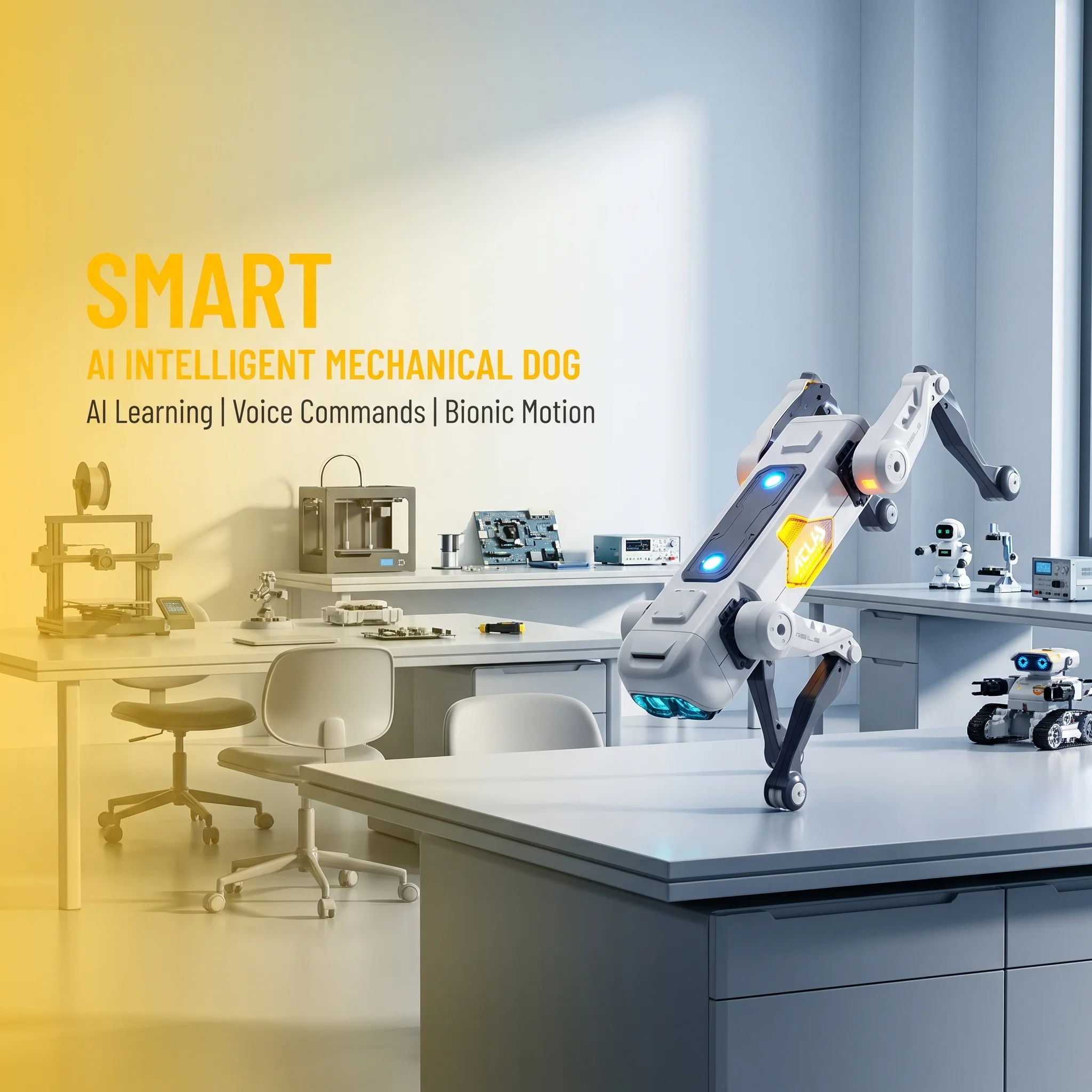 Cão Robô Inteligente com IA, C - Kids Education Product avaliação e preço