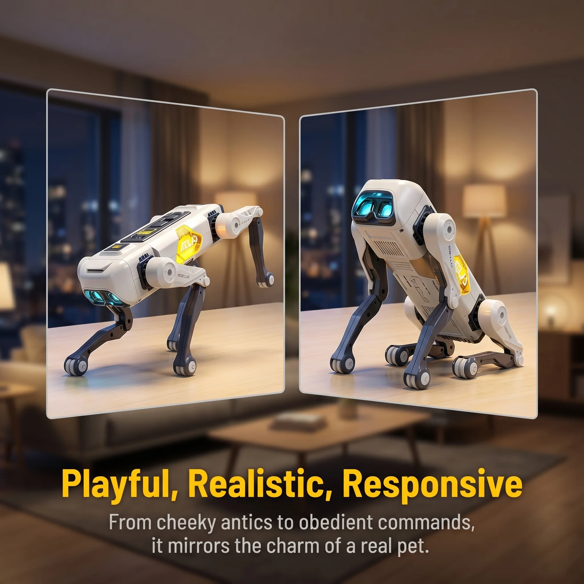 Cão Robô Inteligente com IA, C - Kids Education Product avaliação e preço