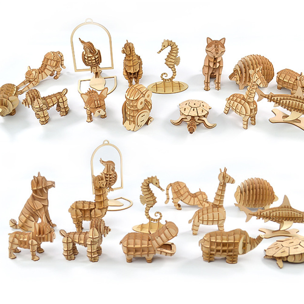 Quebra-Cabeça de Madeira 3D de - Kangaroo Kids Education avaliação e preço
