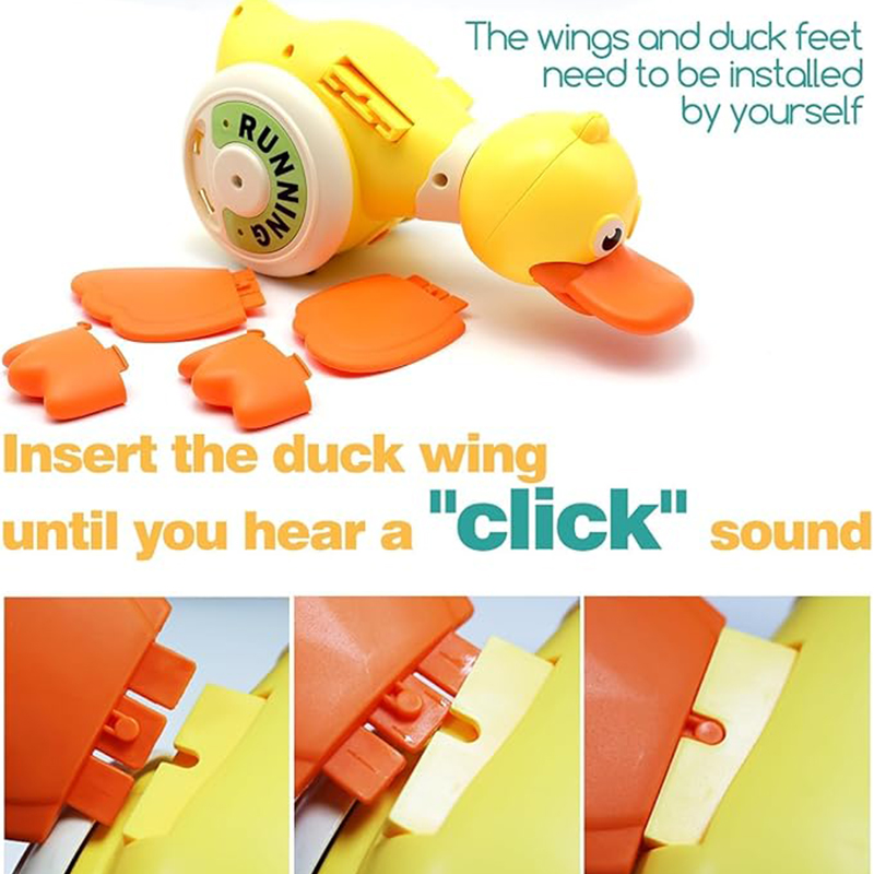 Criança elétrica rotativa pato - Kids Education Music avaliação e preço