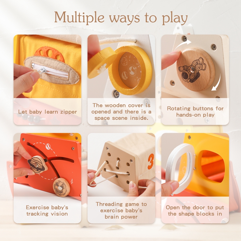 Brinquedos Montessori de madei - Kids Education Music avaliação e preço